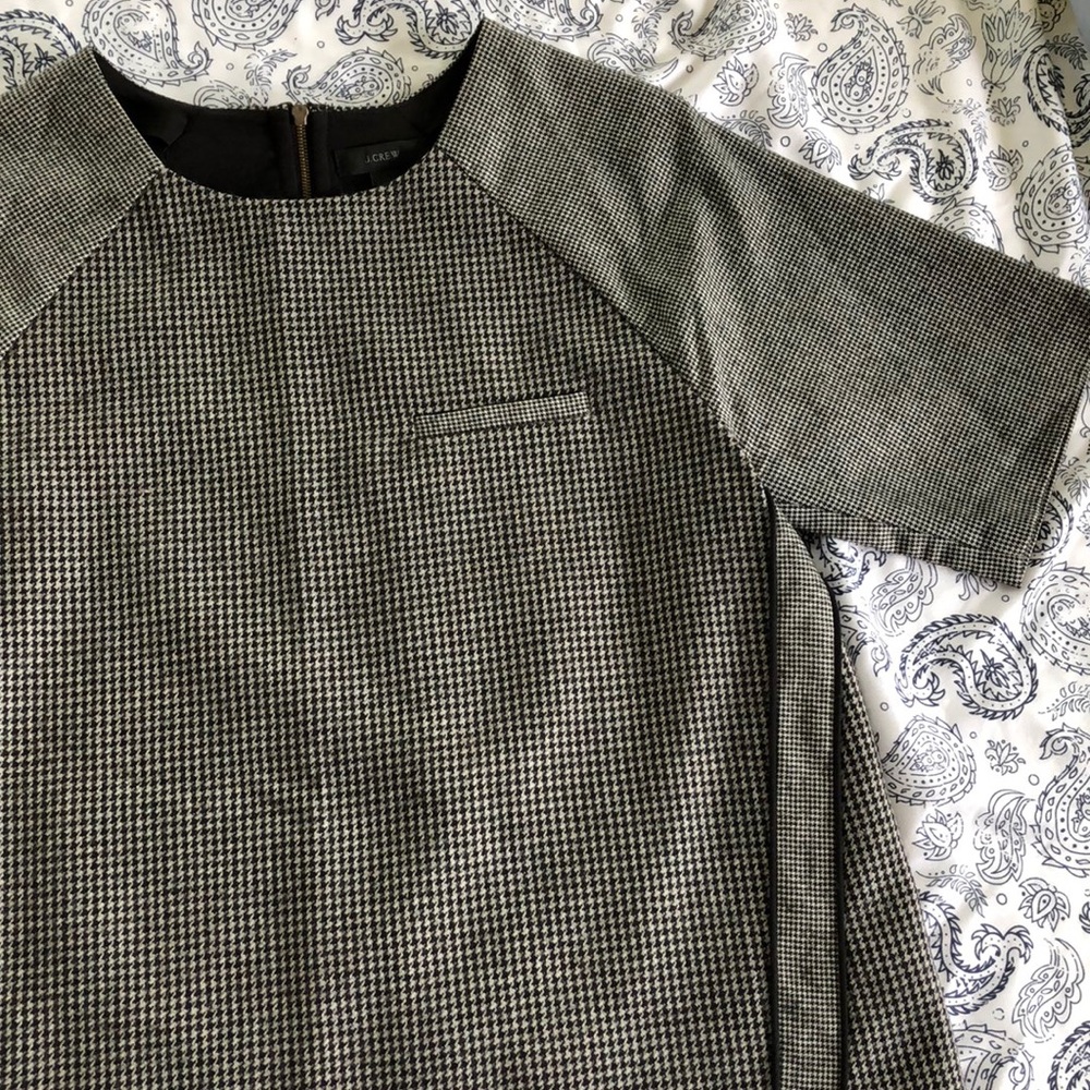 J. Crew houndstooth shirt